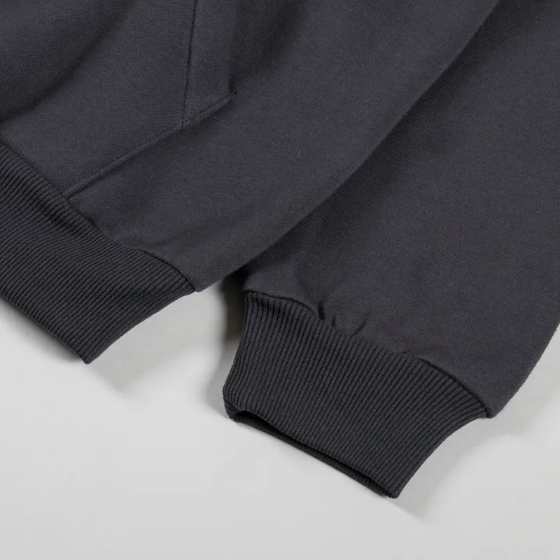 Butter Goods Wipeout Pullover Hood Washed Black-9