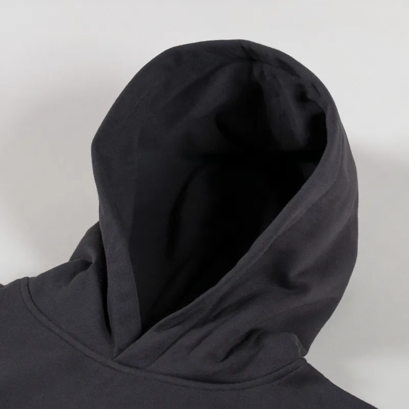 Butter Goods Wipeout Pullover Hood Washed Black-6