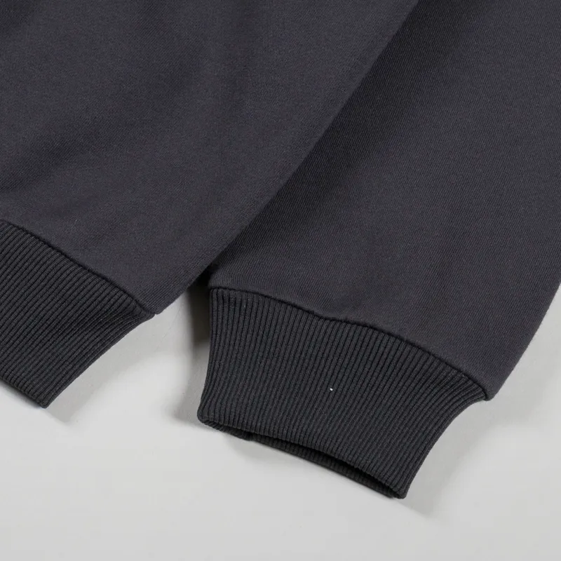 Butter Goods Wipeout Pullover Hood Washed Black-8