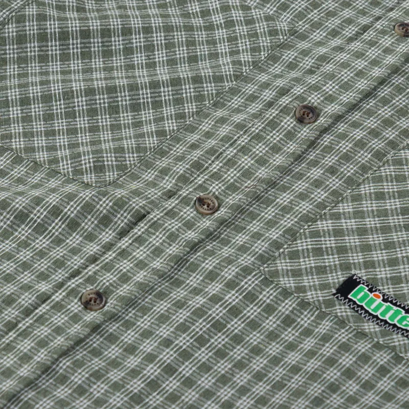 Butter Goods Ace Shirt Green-6