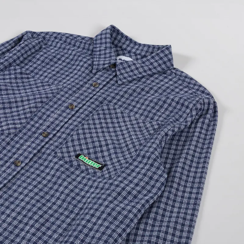 Butter Goods Ace Shirt Navy-2