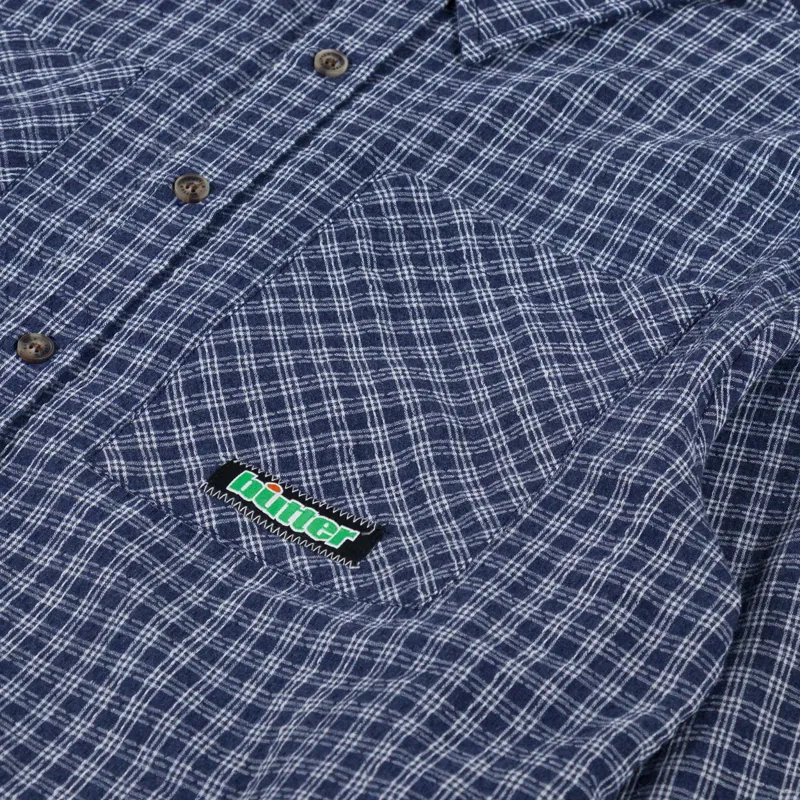 Butter Goods Ace Shirt Navy-5