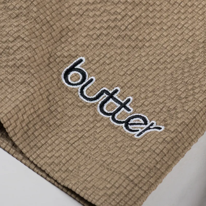 Butter Goods Carve Zip Shirt Walnut-6