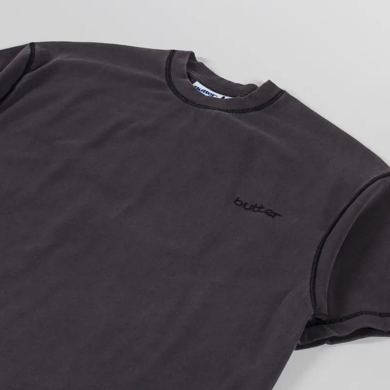 Butter Goods Alpine T Shirt Black-1