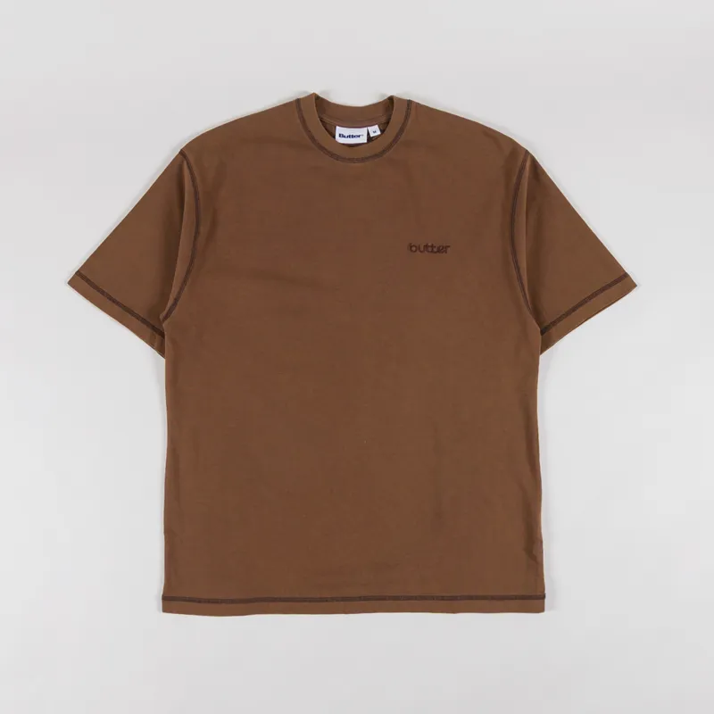 Butter Goods Alpine T Shirt Brown