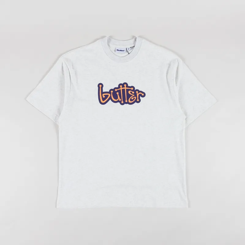 Butter Goods Connection T Shirt Ash