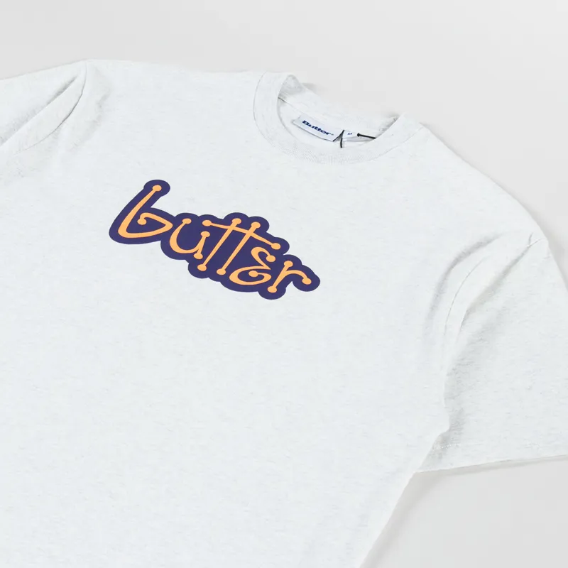 Butter Goods Connection T Shirt Ash-1
