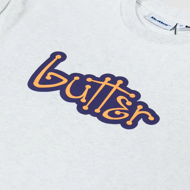 Butter Goods Connection T Shirt Ash-2