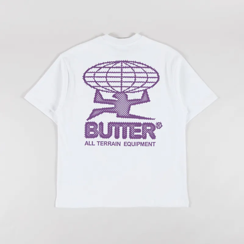 Butter Goods Terrain T Shirt White