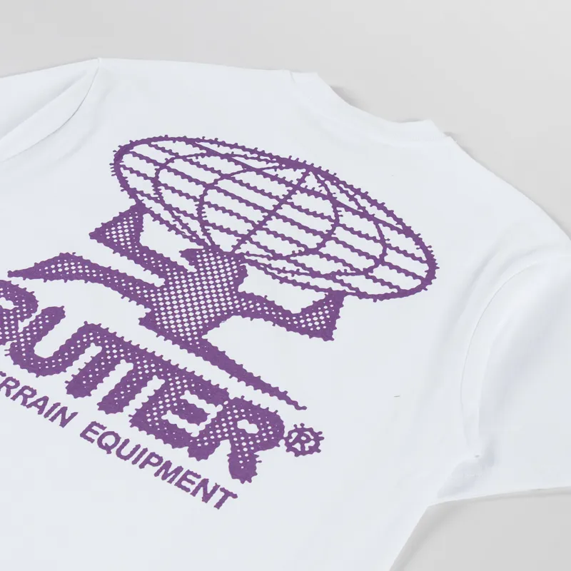 Butter Goods Terrain T Shirt White-2