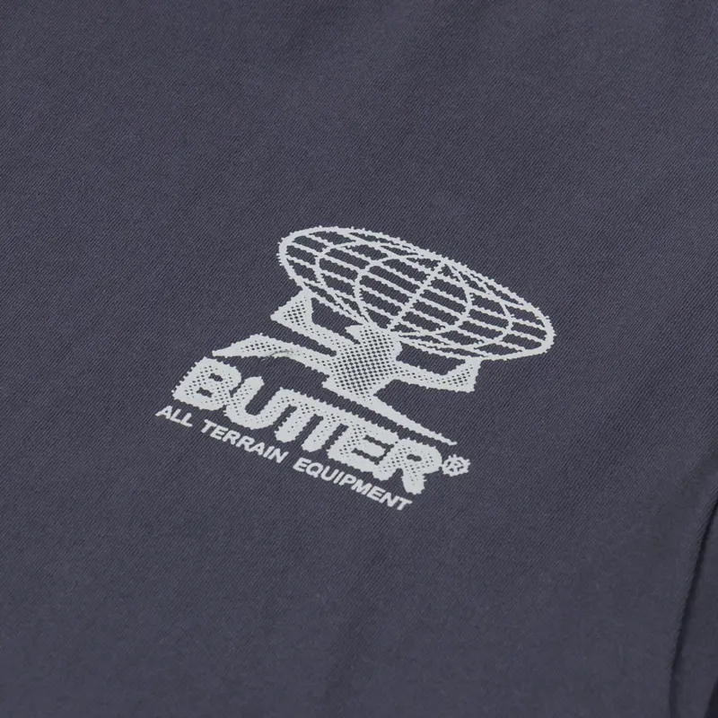 Butter Goods Terrain T Shirt Washed Black-5