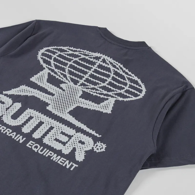 Butter Goods Terrain T Shirt Washed Black-2