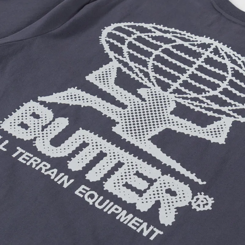 Butter Goods Terrain T Shirt Washed Black-4