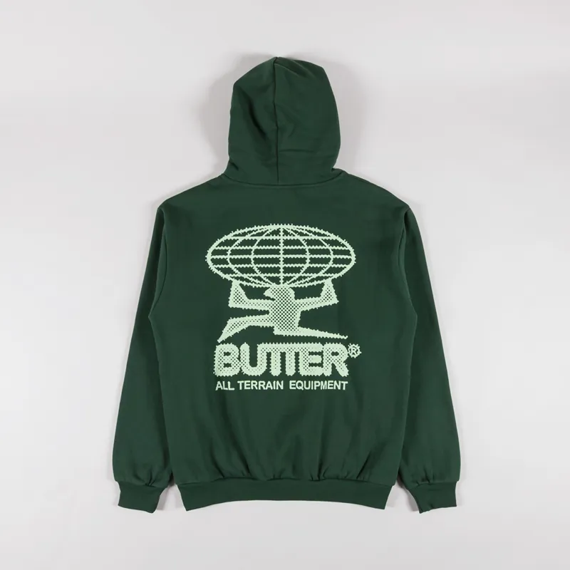 Butter Goods Terrain Pullover Hood Dark Green