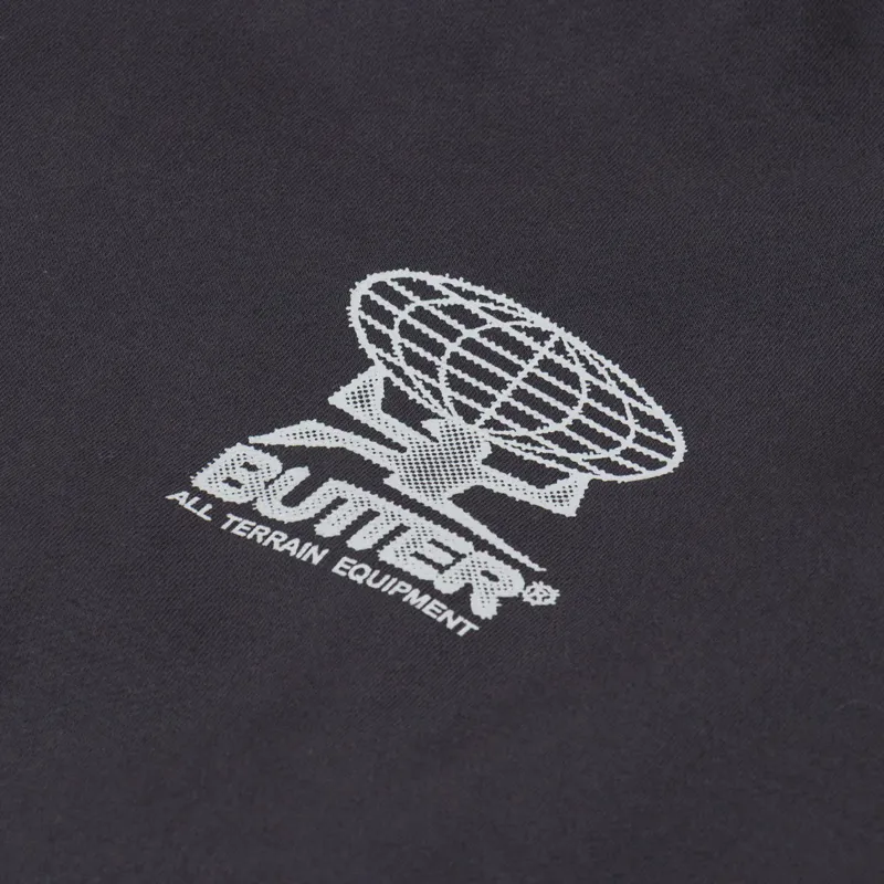 Butter Goods Terrain Pullover Hood Washed Black-5