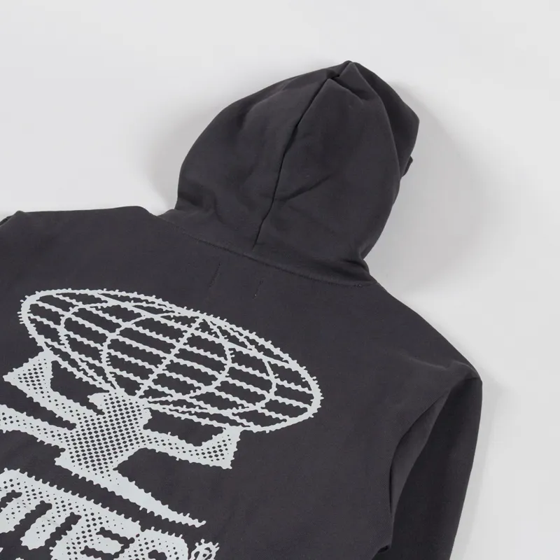Butter Goods Terrain Pullover Hood Washed Black-2