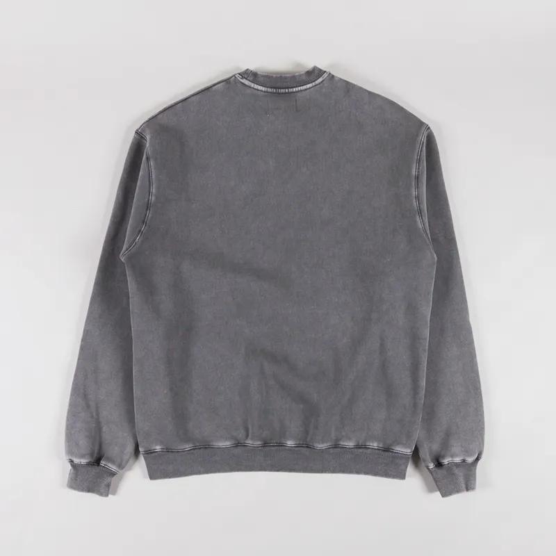 Butter Goods Alpine Crewneck Black-1