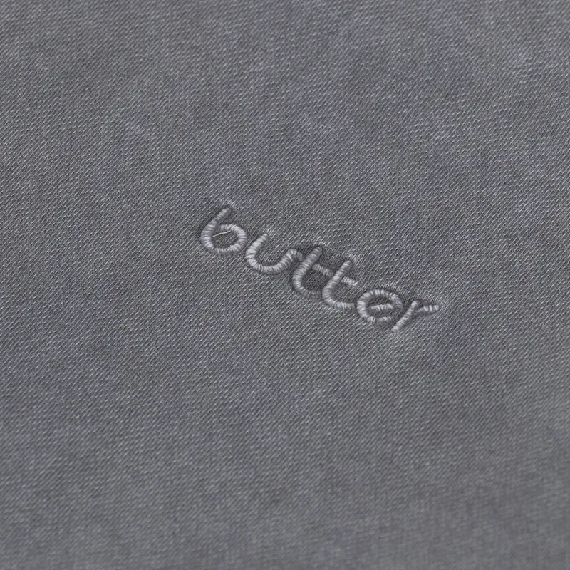 Butter Goods Alpine Crewneck Black-4