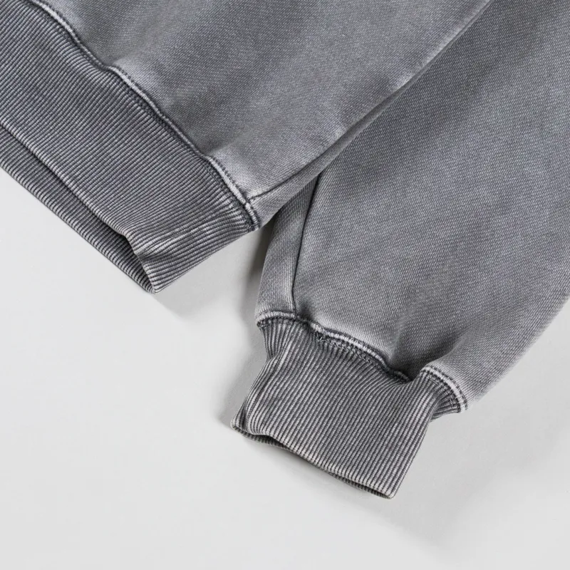 Butter Goods Alpine Crewneck Black-6