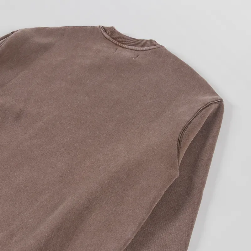 Butter Goods Alpine Crewneck Brown-3