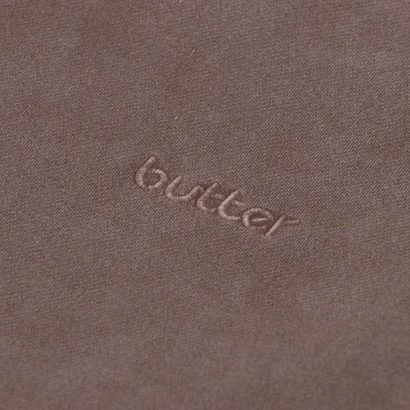 Butter Goods Alpine Crewneck Brown-4