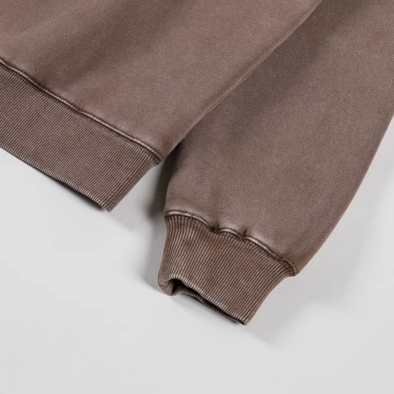 Butter Goods Alpine Crewneck Brown-6