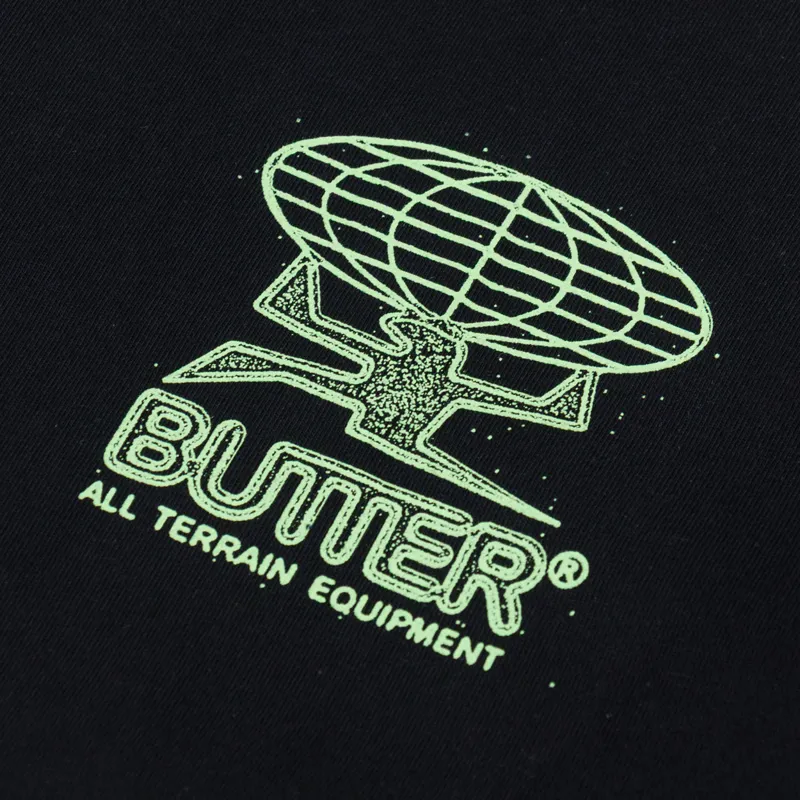 Butter Goods Terrain T Shirt Black-5