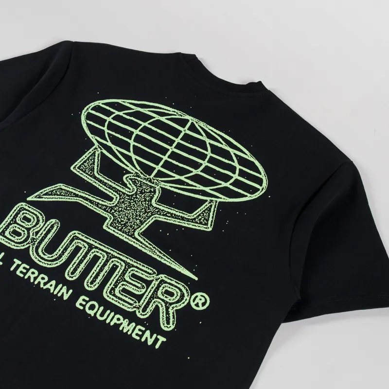 Butter Goods Terrain T Shirt Black-2