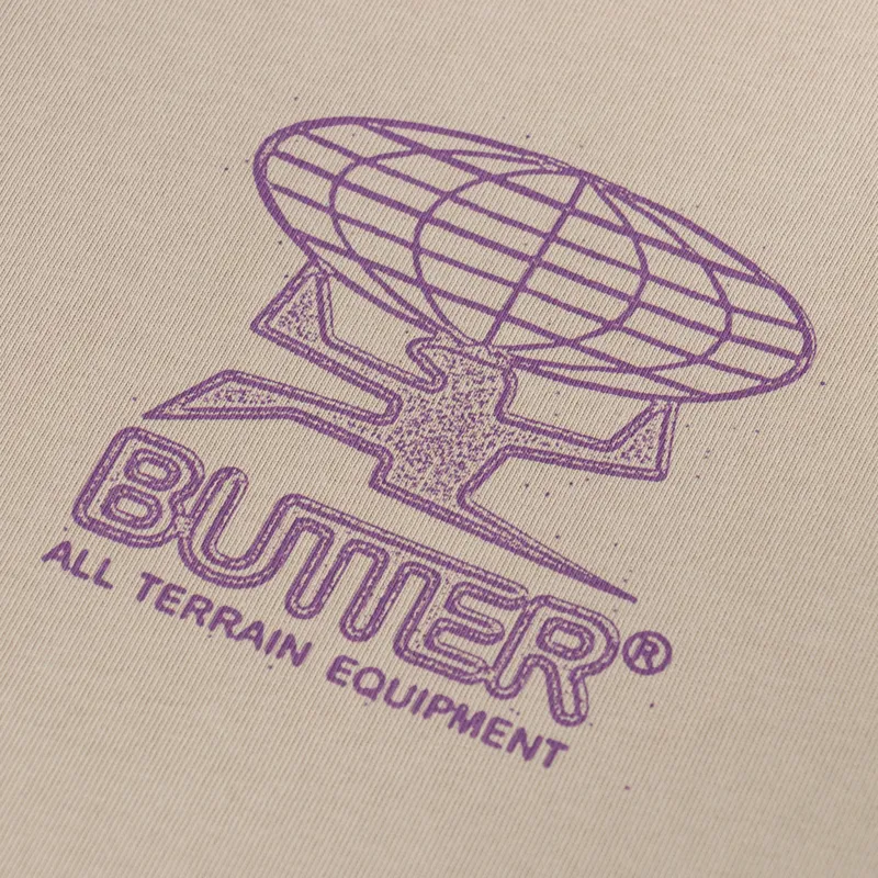 Butter Goods Terrain T Shirt Taupe-5