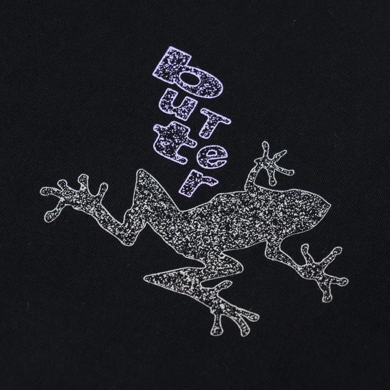 Butter Goods Croaker T Shirt Black-7