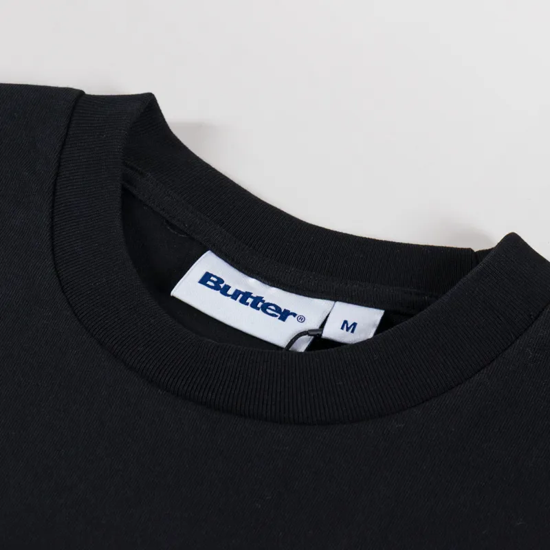 Butter Goods Croaker T Shirt Black-4