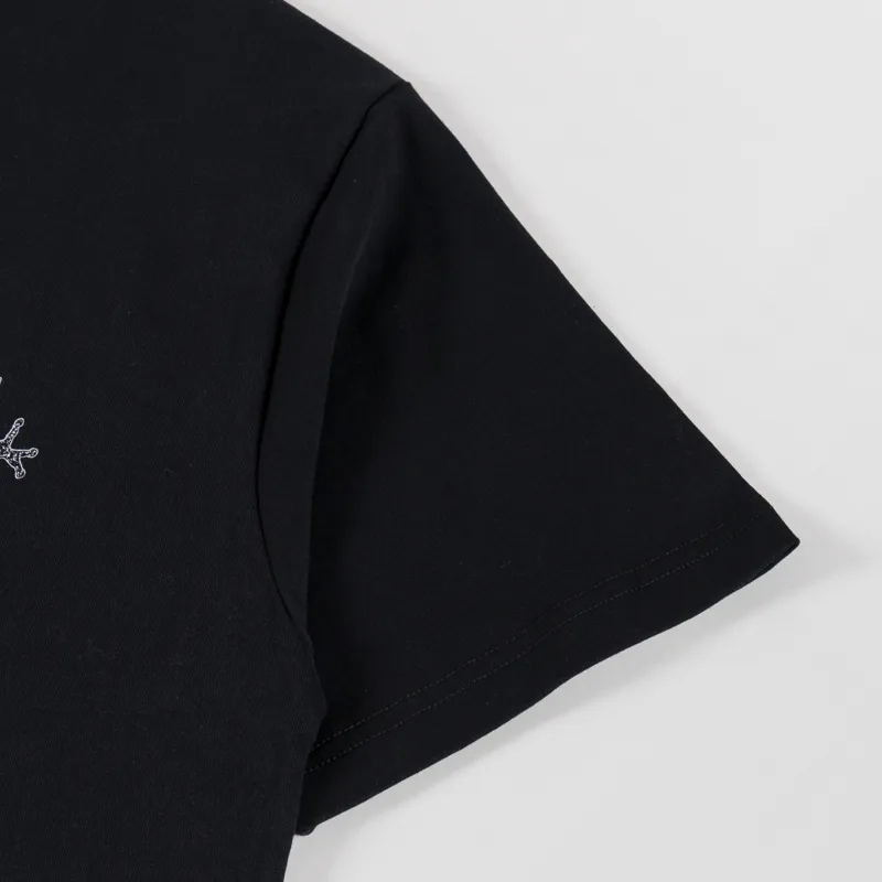 Butter Goods Croaker T Shirt Black-5