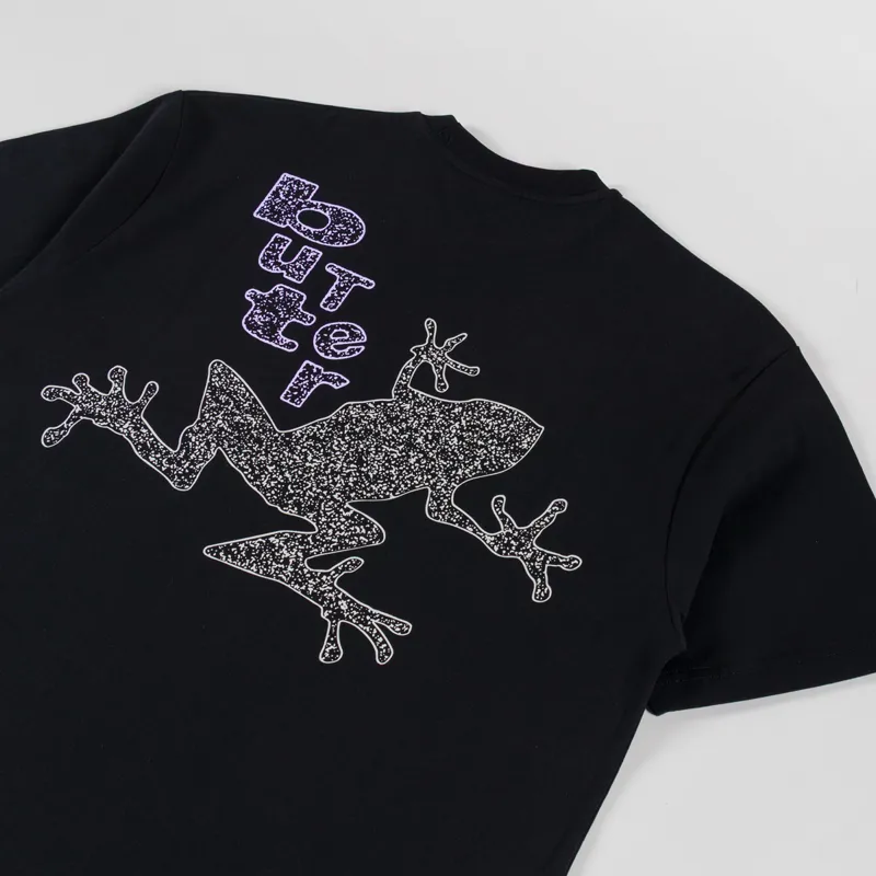 Butter Goods Croaker T Shirt Black-2