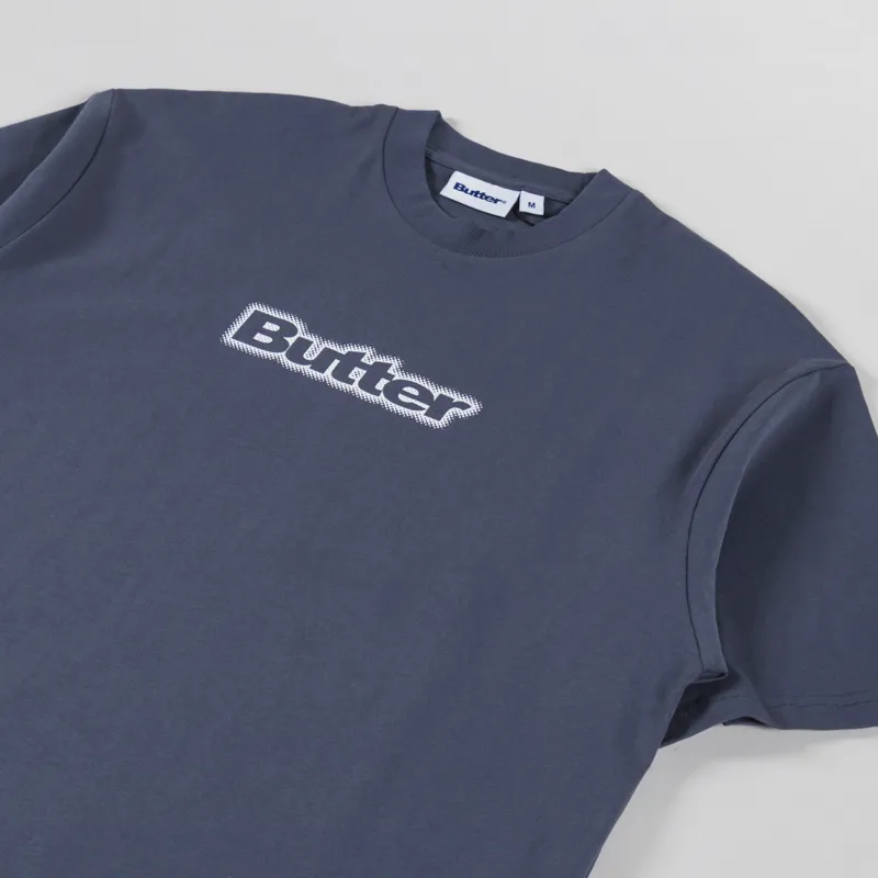 Butter Goods Radiant T Shirt Slate-1