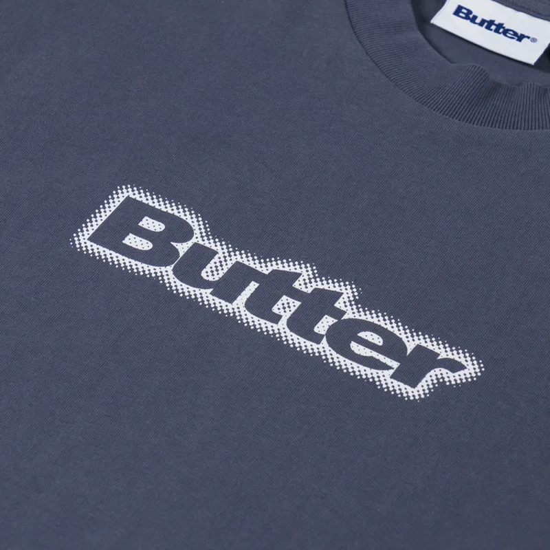 Butter Goods Radiant T Shirt Slate-2