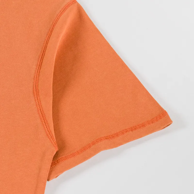 Butter Goods Jive T Shirt Rust-3