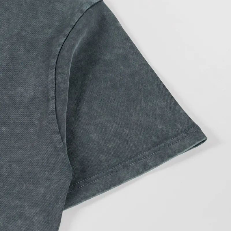 Butter Goods Mountain Equipment T Shirt Washed Black-4