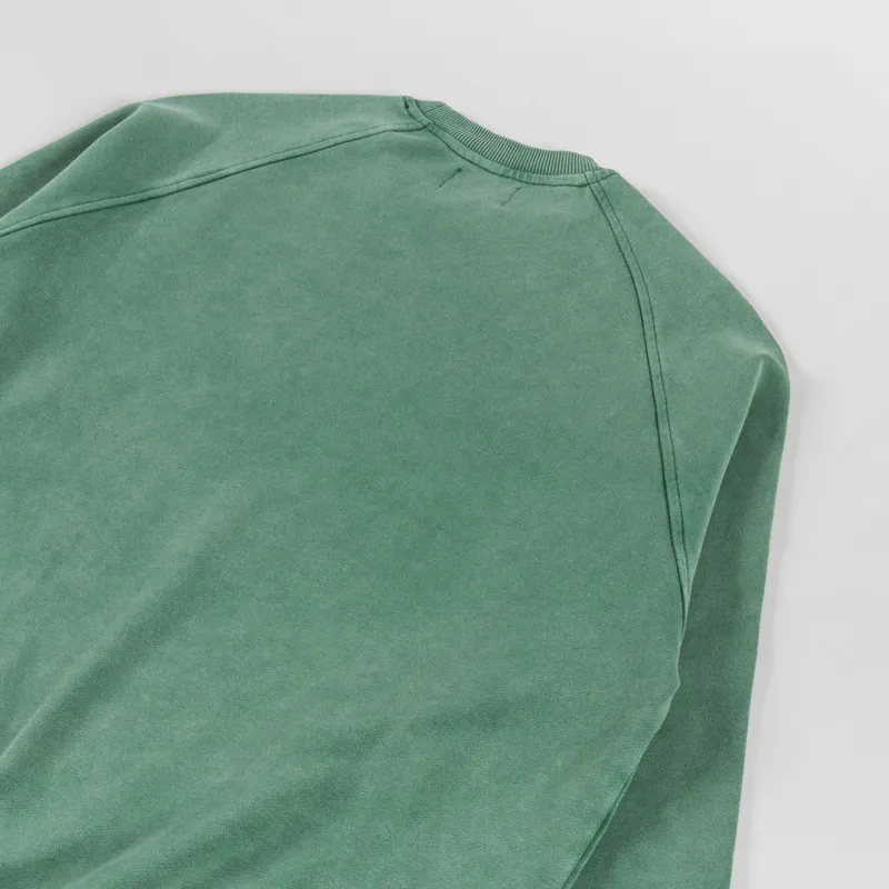 Butter Goods Scrubbed Crewneck Fern-3