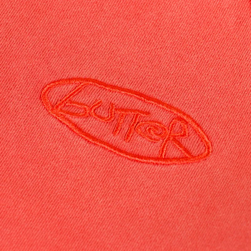 Butter Goods Scrubbed Crewneck Tangerine-5
