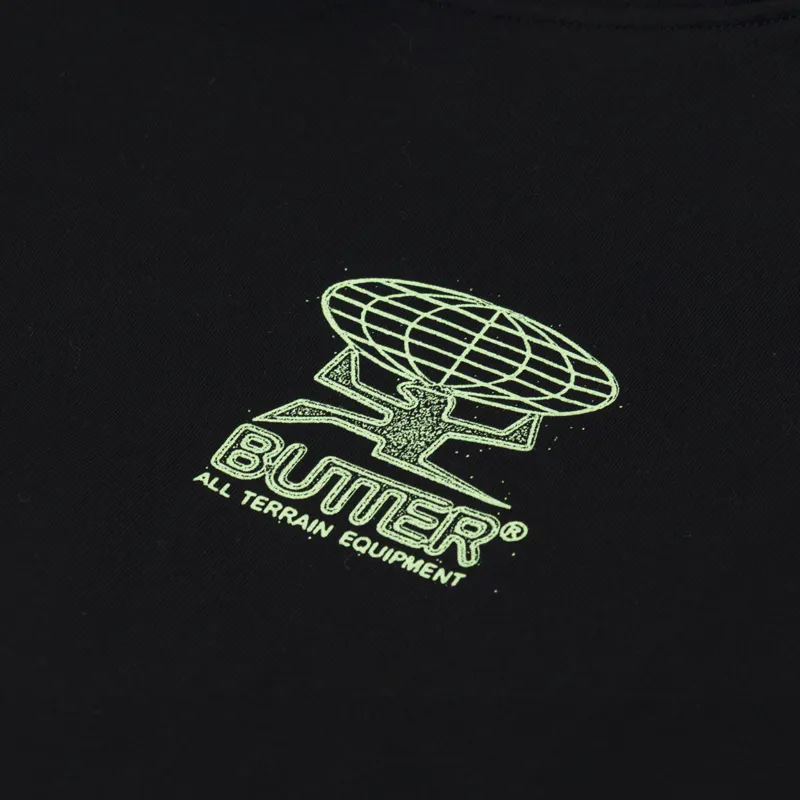 Butter Goods Terrain Pullover Hood Black-5