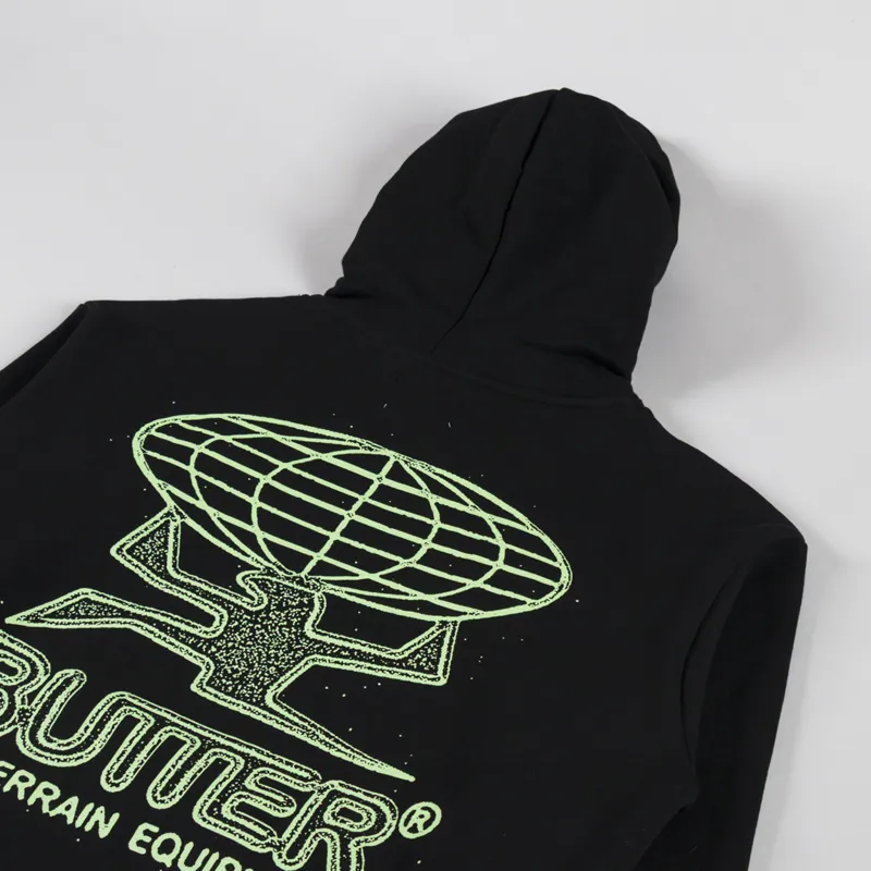 Butter Goods Terrain Pullover Hood Black-2