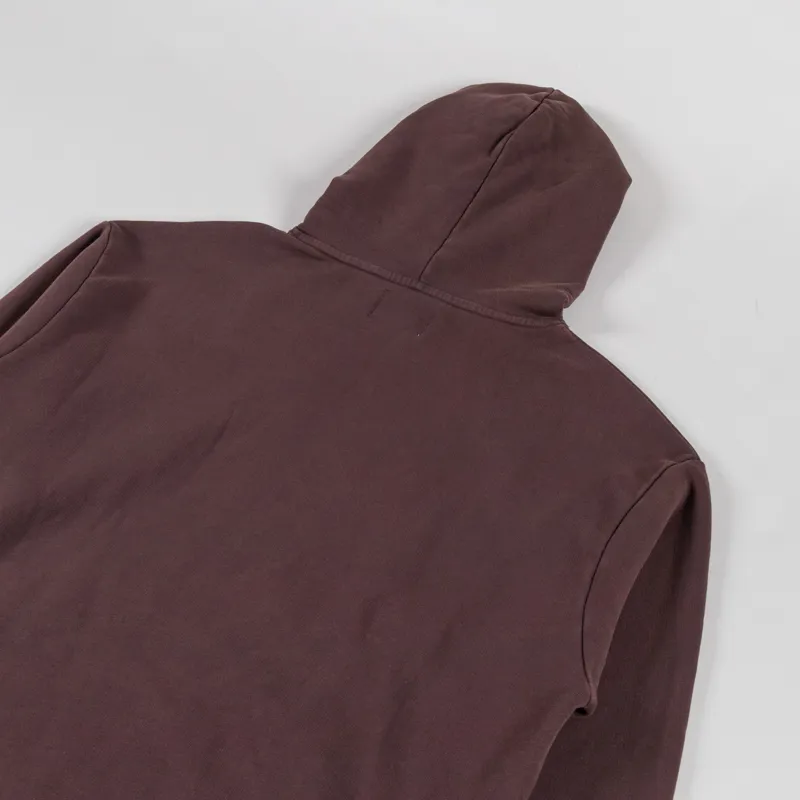 Butter Goods Basic Pullover Hood Washed Chestnut-3