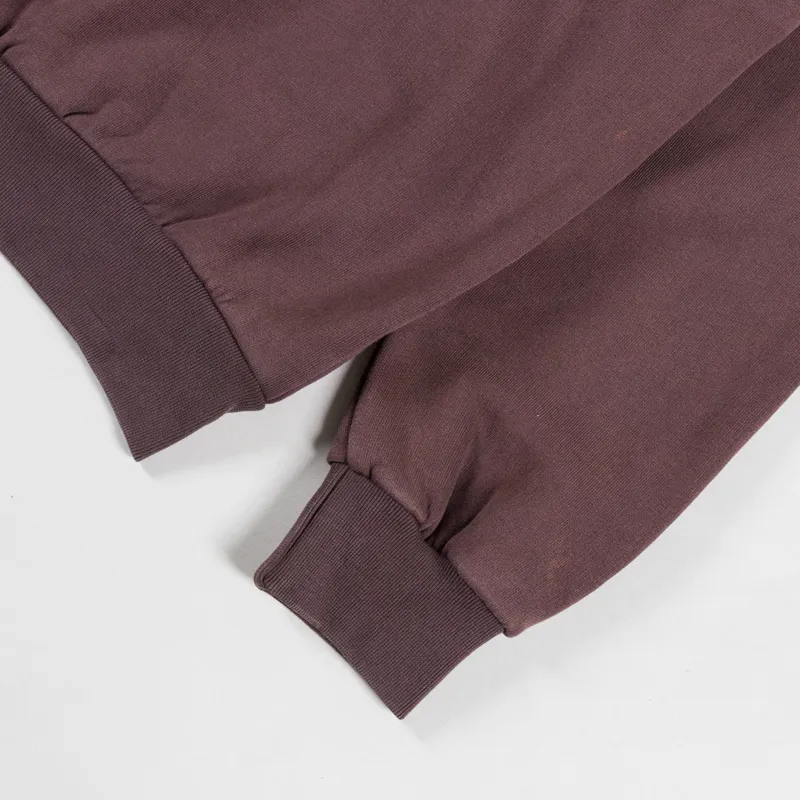 Butter Goods Basic Pullover Hood Washed Chestnut-6