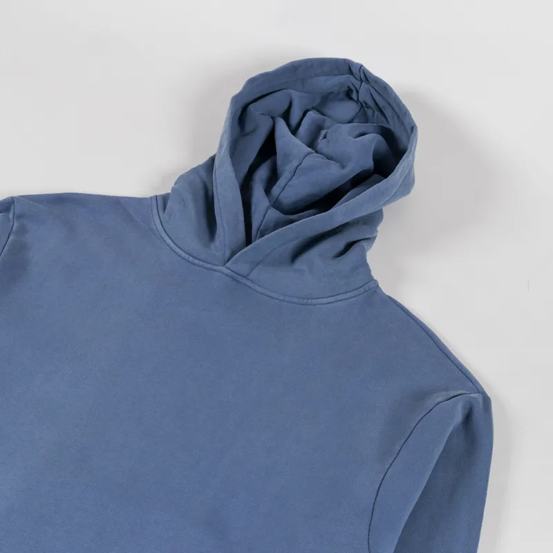 Butter Goods Basic Pullover Hood Washed Steel-2