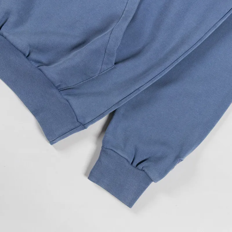 Butter Goods Basic Pullover Hood Washed Steel-5