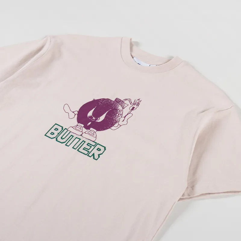 Butter Goods Bomb T Shirt Sand-1
