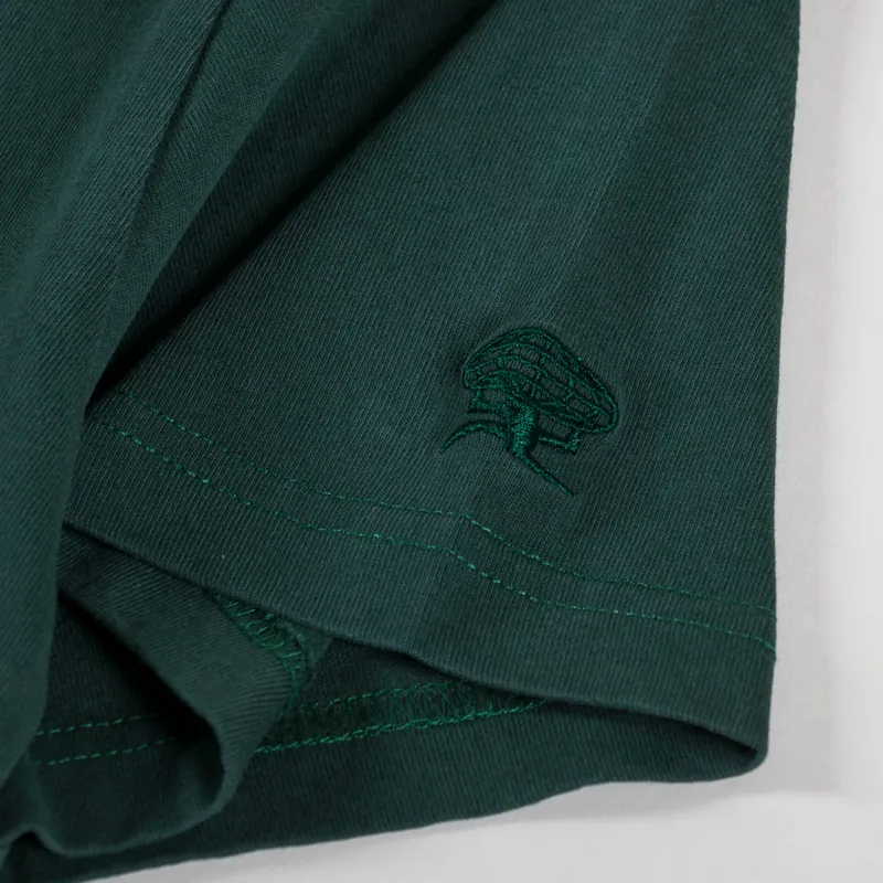 Butter Goods Basic T Shirt Forest-3