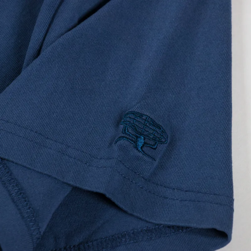 Butter Goods Basic T Shirt Denim-3