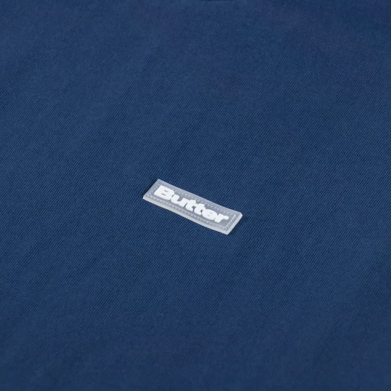 Butter Goods Basic T Shirt Denim-2