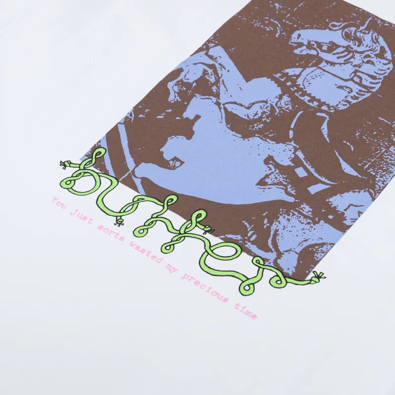 Butter Goods Carousel T Shirt White-2